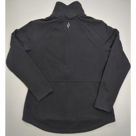 SKECHERS Black Full Zip Athletic Sweatshirt Jacket High Neck Women's size L - Picture 4 of 8